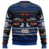 Back To The Future Ugly Christmas Sweater Cartoon Anime Women Men Pullover Tops 2025 New Fashion Couple Hoodie Sweatshirt 2