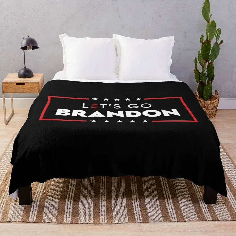 

Let's Go Brandon Funny Meme Premium Throw Blanket Plush Thins valentine gift ideas Blankets