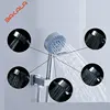 BAKALA Multi Function Hand Shower Head 5 Function Chuveiro Mist Showerheads Three Water Round Handheld Shower Hand Sprayer 3