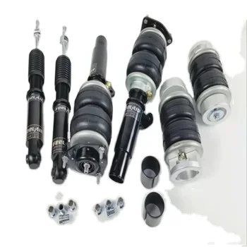 

Automobile Suspension Shock Absorption With Air Bags