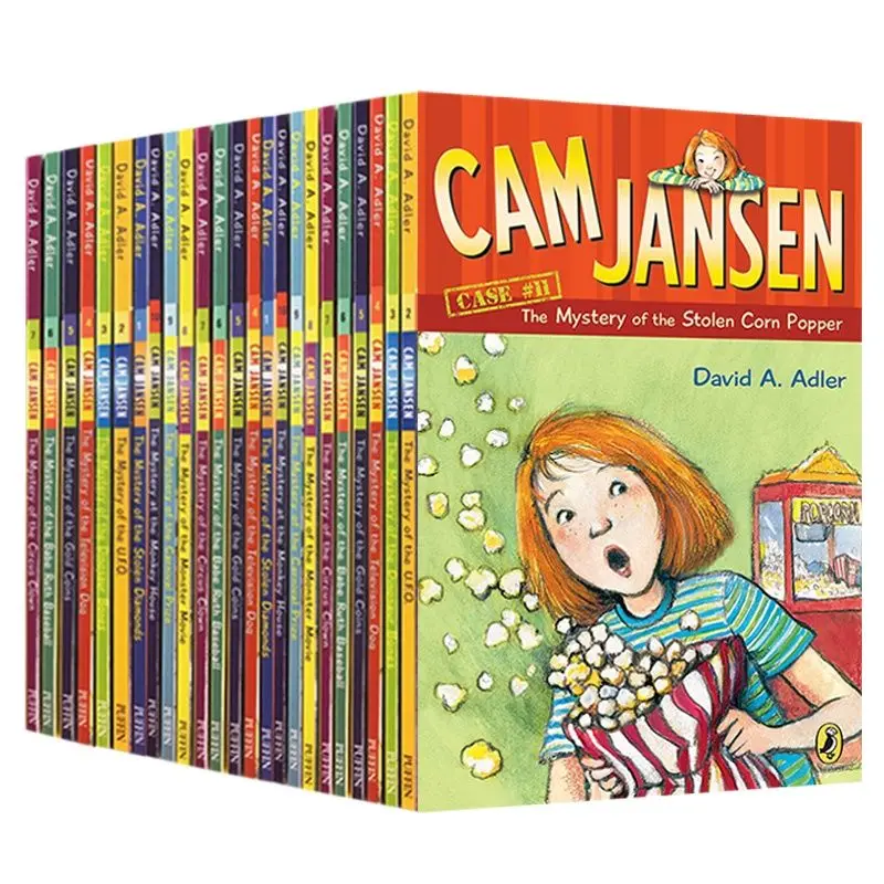 cam Jansen 34 冊 34 Books/Set Cam Jansen Girl Detective English Reading Books