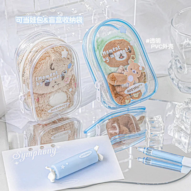 Office Supplies Set 4Style 1Pc/bag Efficiency Tool Set jelly feel handbook tools stationery seven pieces set blind box organizer bag