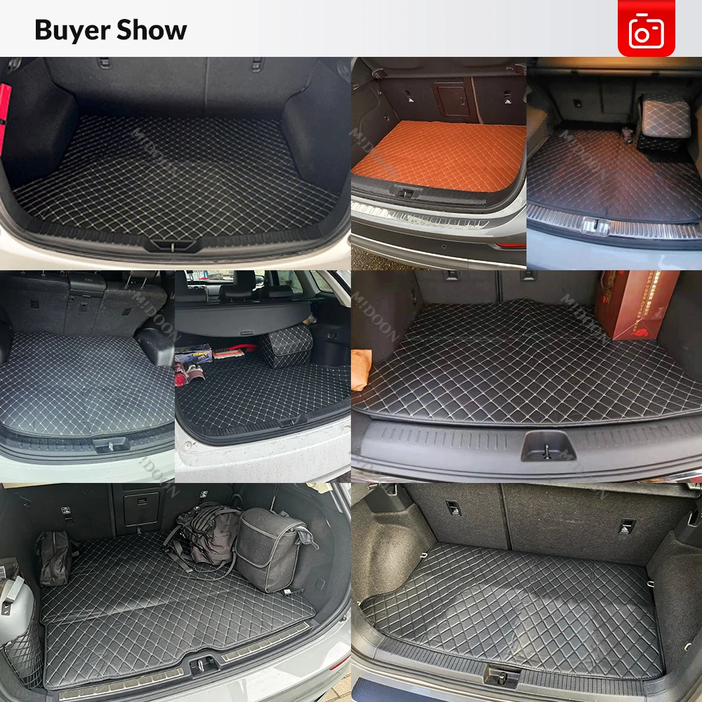 Premium Car Trunk Mat Cargo Liner - Luxury Interior Accessory Cover