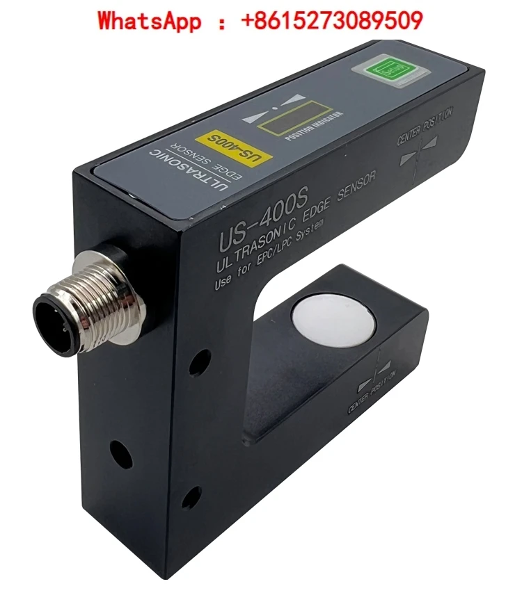 

Ultrasonic correction sensor US-400S transparent film with opposite edge slitting machine eye U-shaped
