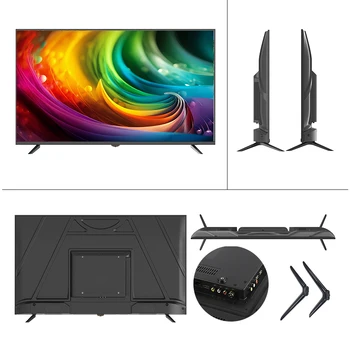 Smart TV Android 11 Versión Global, 32 Pulgadas, 4K UHD, LED sin Marco, WiFi, Bluetooth, Netflix, YouTube, Google Play, HDR10 2