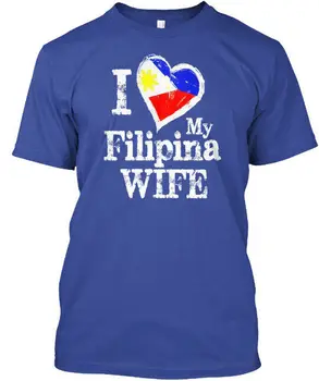 Mens I Love My Filipina Wife Philippines Filip - T-Shirt