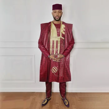 Alternative view of Etteabasi Traditional Embroidery  Agbada
