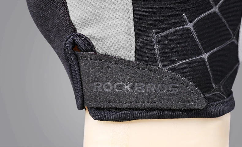 ROCKBROS kolesarske kolesarske rokavice s polprstom, odporne na udarce, zračne MTB gorsko kolesarske športne rokavice, moške, ženske, kolesarska oprema