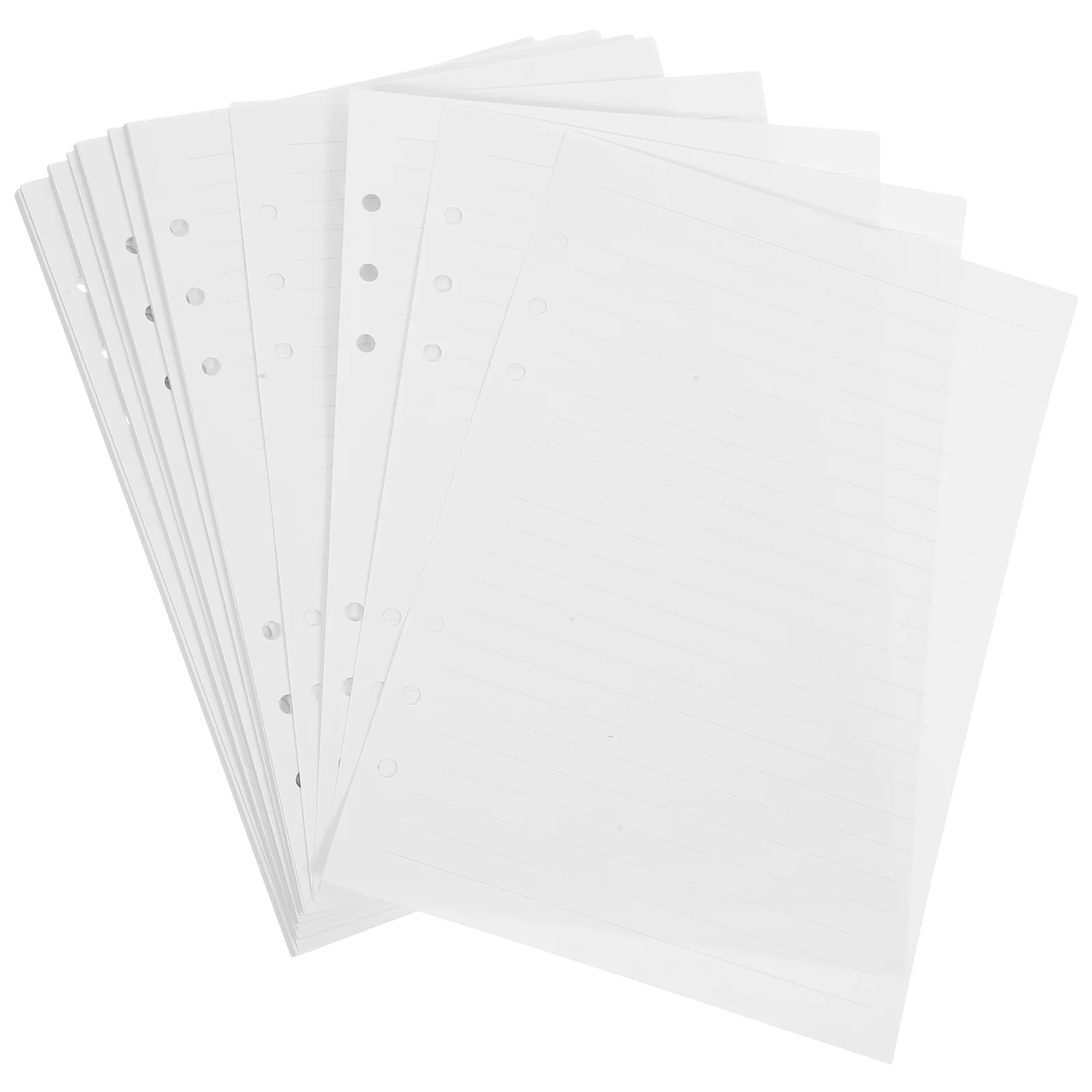 

80 Sheets Notepad Replacement Refills Loose Leaf Notebook Paper Planner Refill Binder (A5)