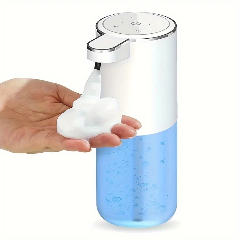 Touch-free induction wall-mounted rechargeable hand sanitizer is suitable for bathrooms and kitchens