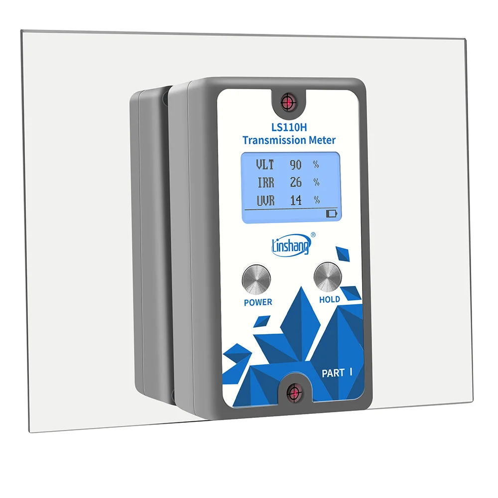 태양광 변속기 계량기, IR 고정밀 CNAS 태양광 필름 테스터, 스틱 필름 유리 동적 교정, LS110H, 1400nm