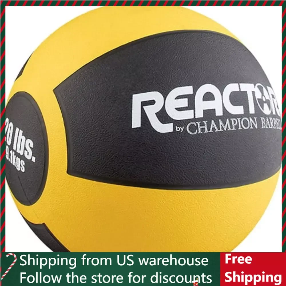 

20 Lb Heavy Medicine Ball Sport Equipment Fitness Portable Body Building Sports Entertainment