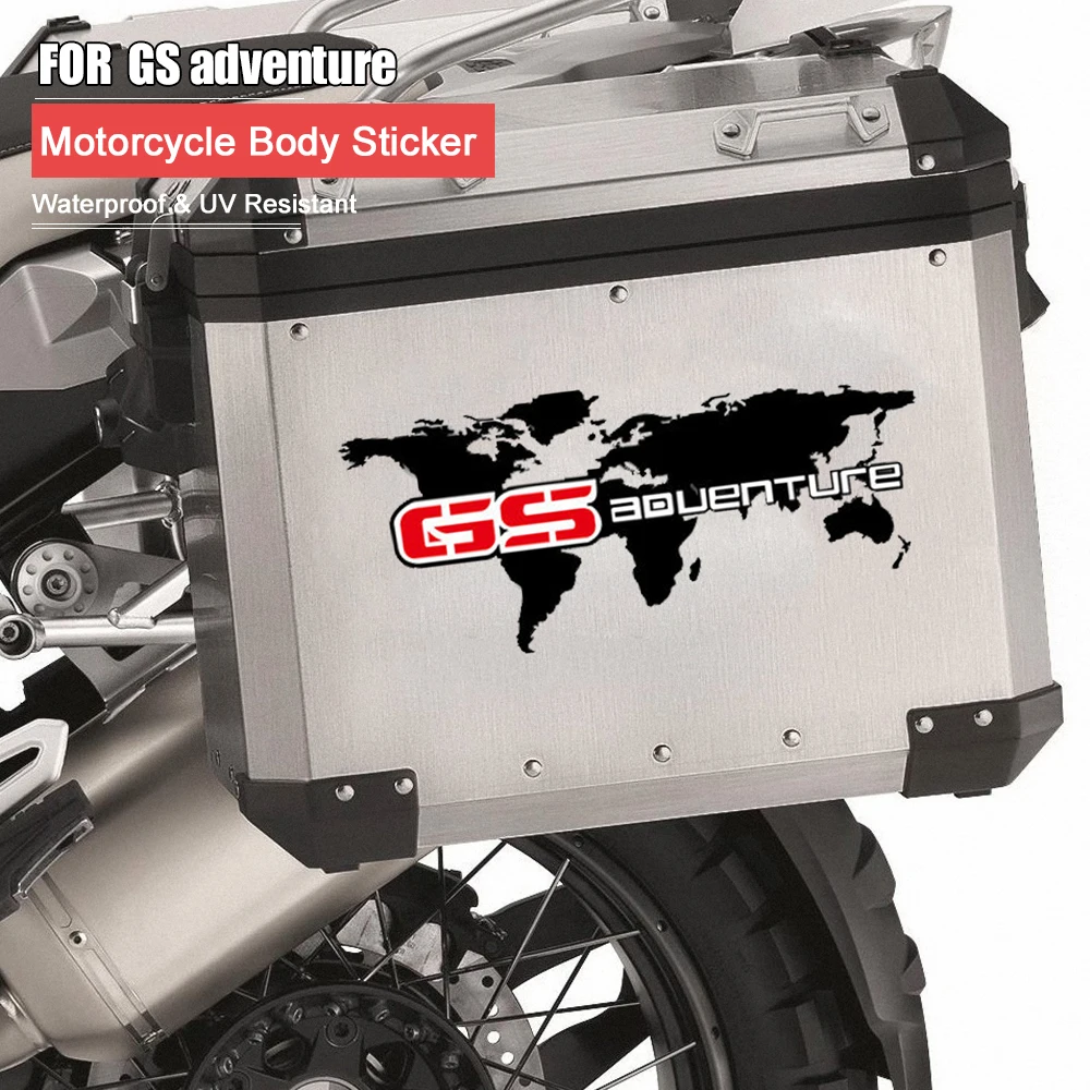 Motorcycle Stickers Reflective Decal R1250GS Adventure 2023 for BMW R1100GS R1150GS R1200GS F800GS F850GS ADV 2020 2021 2022 r1250gs trophy 2023 suitcase stickers motorcycle trunk set decals for bmw r1250gs adventure trophy r 1250 gs adv