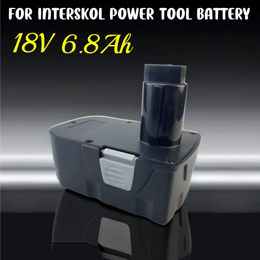 

Никель-кадмиевый аккумулятор 18 в 6800 мАч для электроинструмента Interskol H18, сменная Аккумуляторная дрель