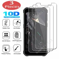 Premium Tempered Glass Screen Protector Cover Film - 3 Pack for Tempered glass (For Oukitel WP8 Pro)