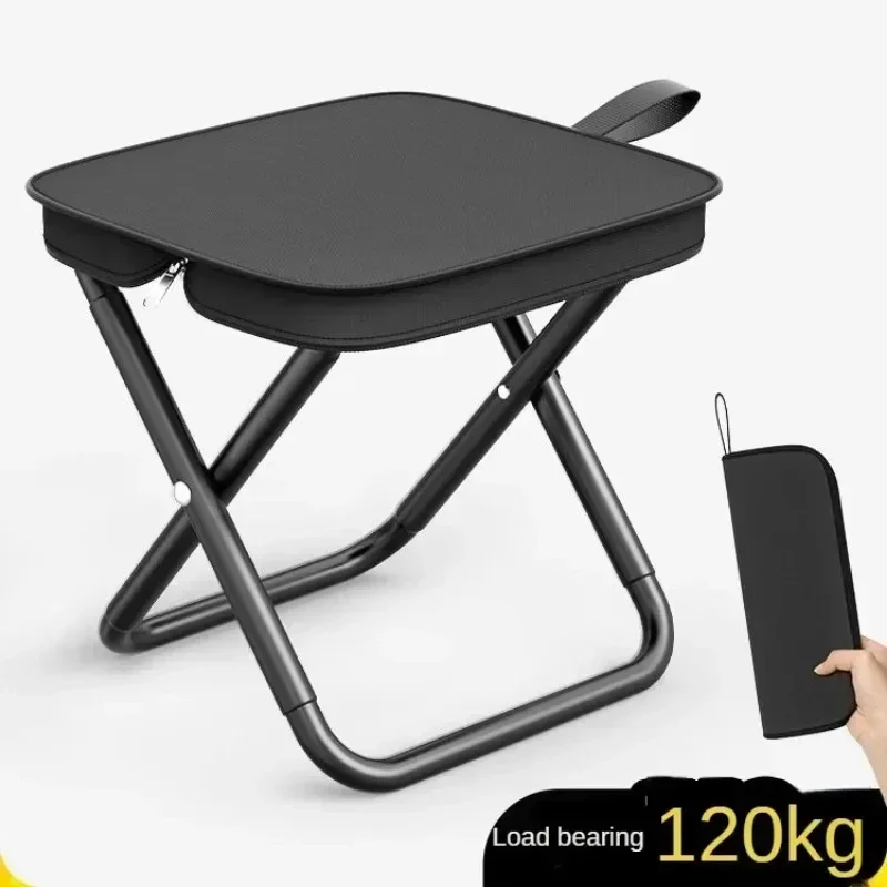 Chaise pliante multifonction portable pour pêche extérieure et camping léger - accessoire outdoor