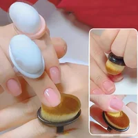 10x Nail Brushes Dust Cleaner Professional Delicate Soft Brush for Nail Art Gel Polish Removal Tool Women Manicure Accessories 2
