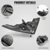 RC Airplane Remote Control B-2 Spirit Stealth Bomber Plane 2.4Ghz 2CH Foam Drone Ready To Fly Aircraft Toy for Kids and Adults 2