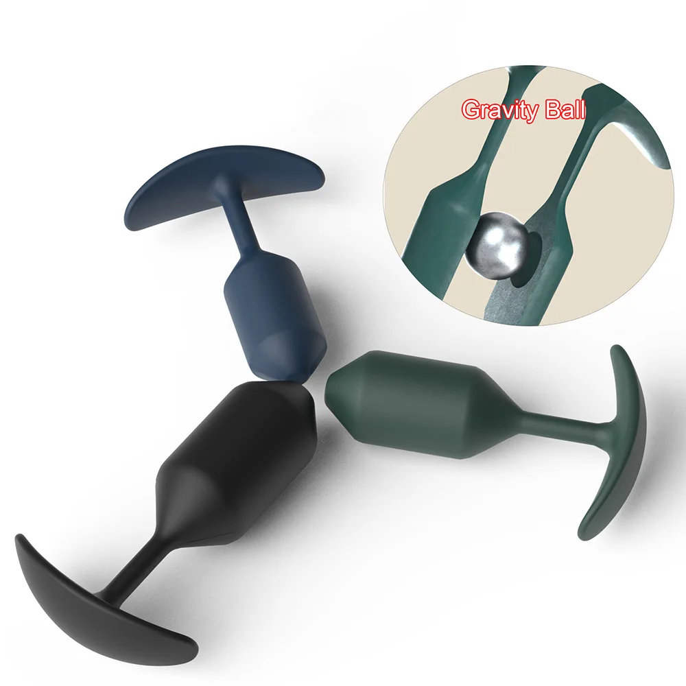 Vibrator Anal Plug With Balls Wearable Butt Plug Prostate Massager_voghion.com