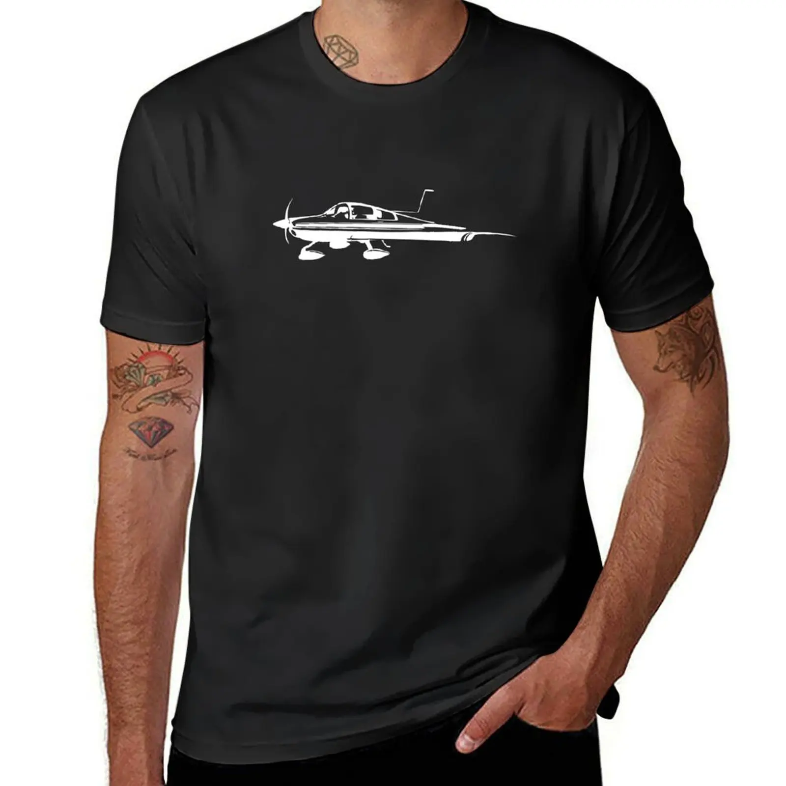 Grumman Tiger Cheetah Aircraft T-Shirt blacks oversized cute tops Men's t shirts