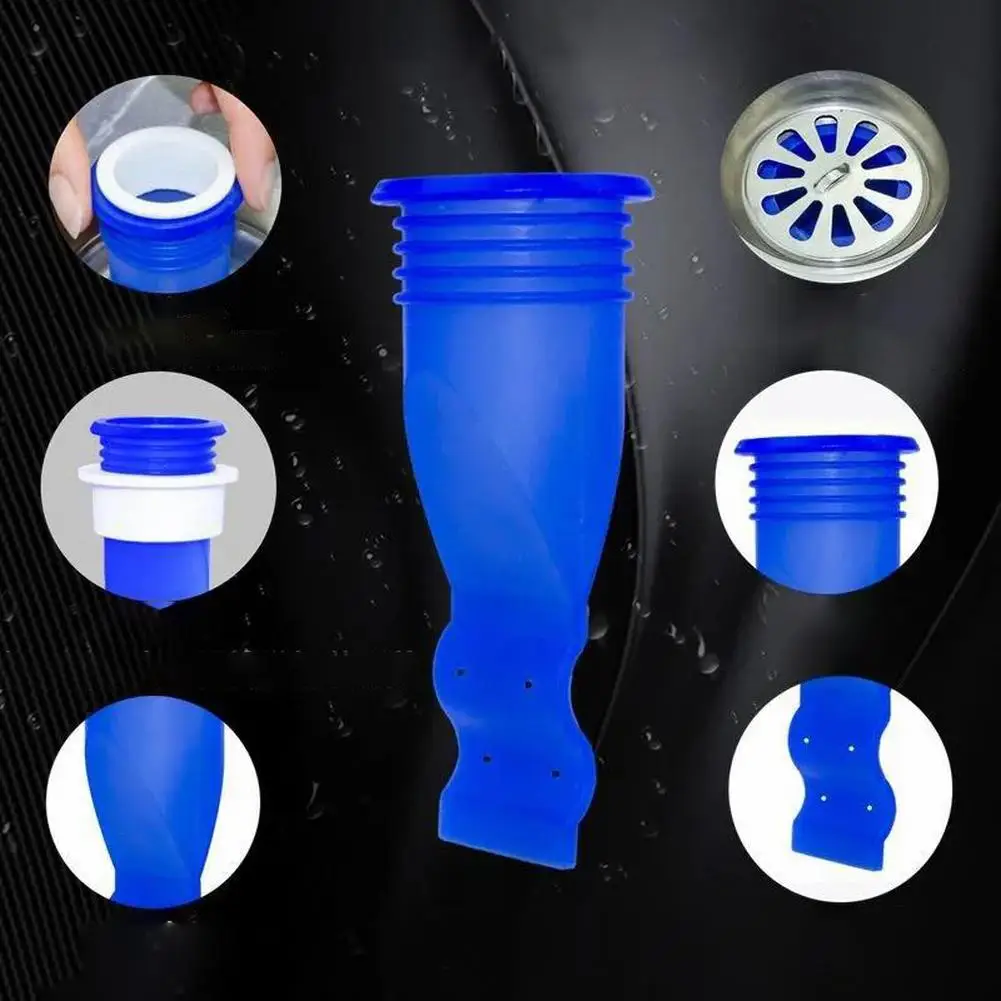 Silicone Floor Drain Hair Clogging Water Filter For 40-44mm Floor Drain Apertures floor drain filter