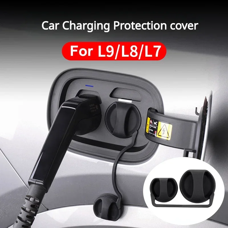 

For Li LiXiang L7 L8 L9 Leading Ideal 1 Pcs Charging Port Protection Cover Waterproof Anti-dust Rubber Cover Fit L7/L8/L9