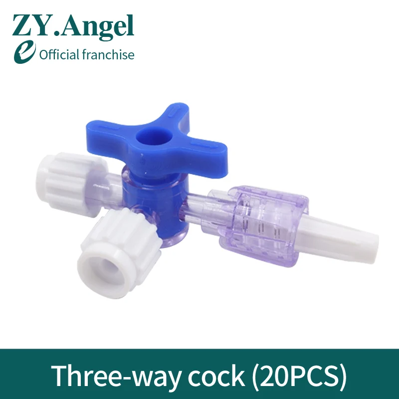 thumbnail image 1 of Adaptador médico de jeringa desechable de dos o tres vías, conector de válvula de tres vías, válvula de tapón, dispensador de inyección de infusión, 1 of 5