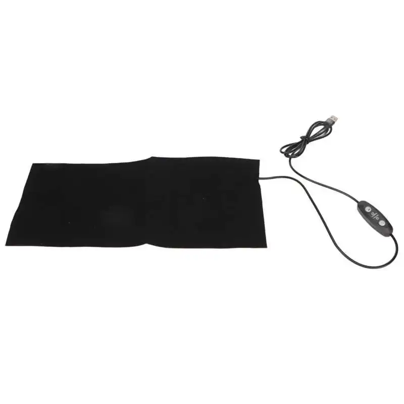 USB Heating Pad 9W 5V 2A Adjustable 5 Gears Vibration Massaging Washable Foldable Electric Cloth Heater Foldable Heater Pad