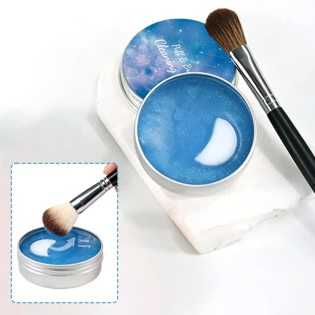 Makeup Brush & Sponge Cleaning Soap with Cleaning Mat