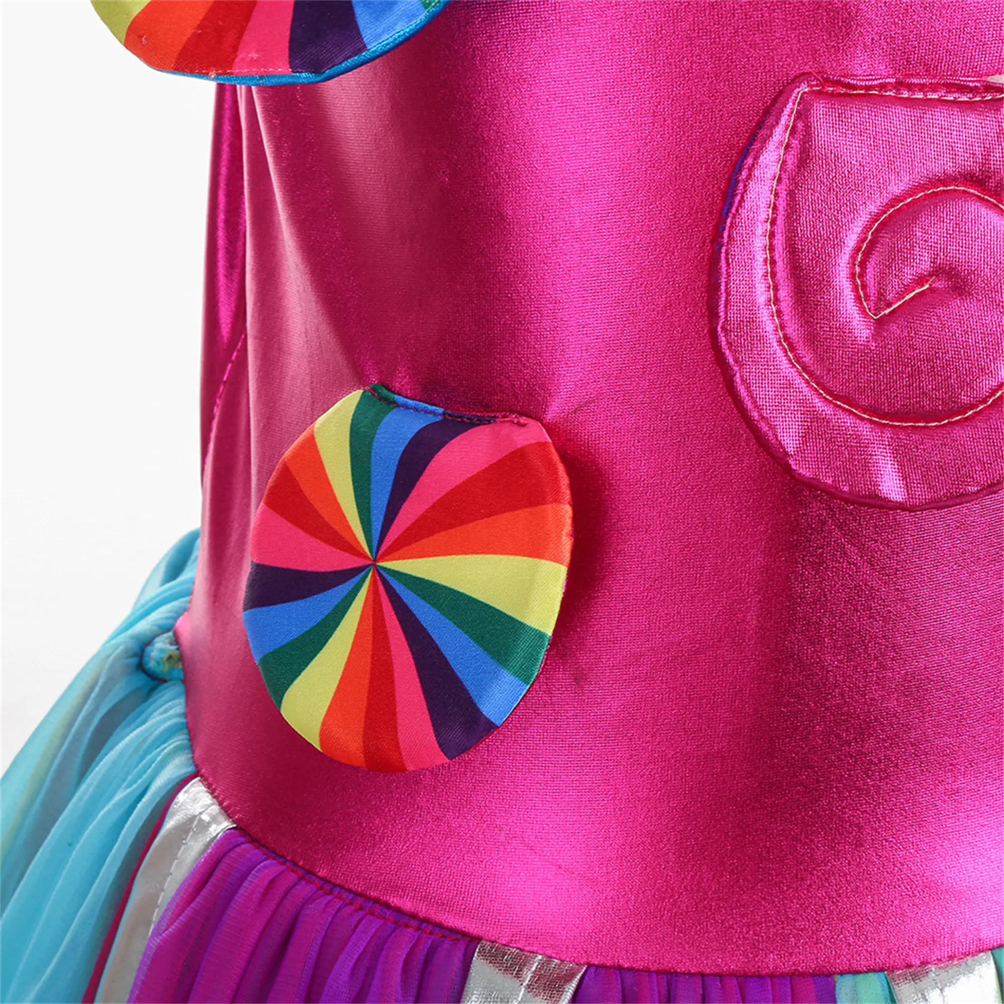 2024 Halloween Süßigkeiten Verkleidung Fee Lutscher Cosplay Kostüm süße Prinzessin Kleid Mädchen Festzug Karneval Lutscher Purim Appparel – Detail 5