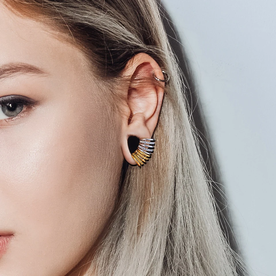 Hoop Cartilage Earrings 20g Gold Hoop 20g Hoop Earrings 20g