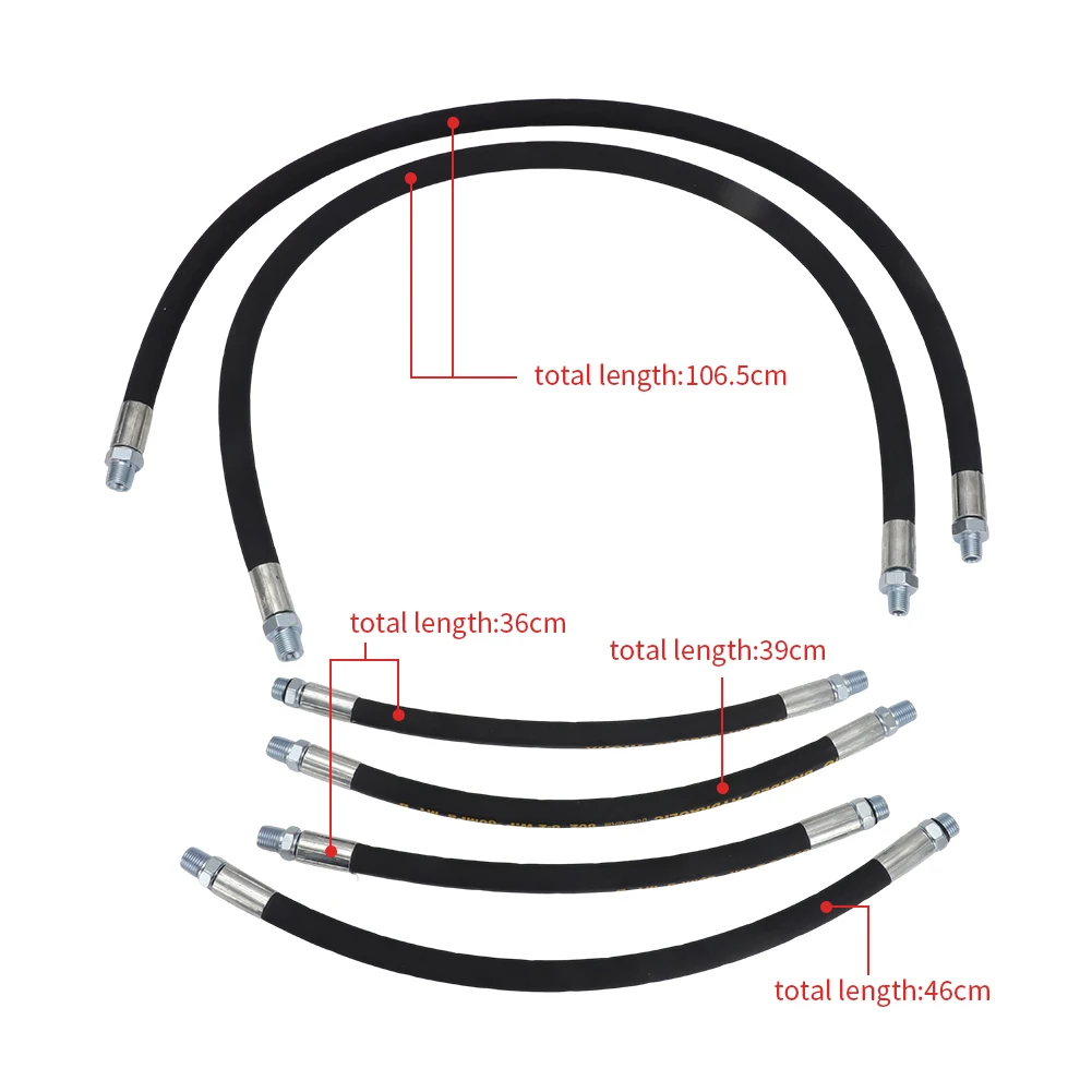 BOSS POWER-V XT 8'2 / 9'2 블레이드용 제설기 호스 조립 키트