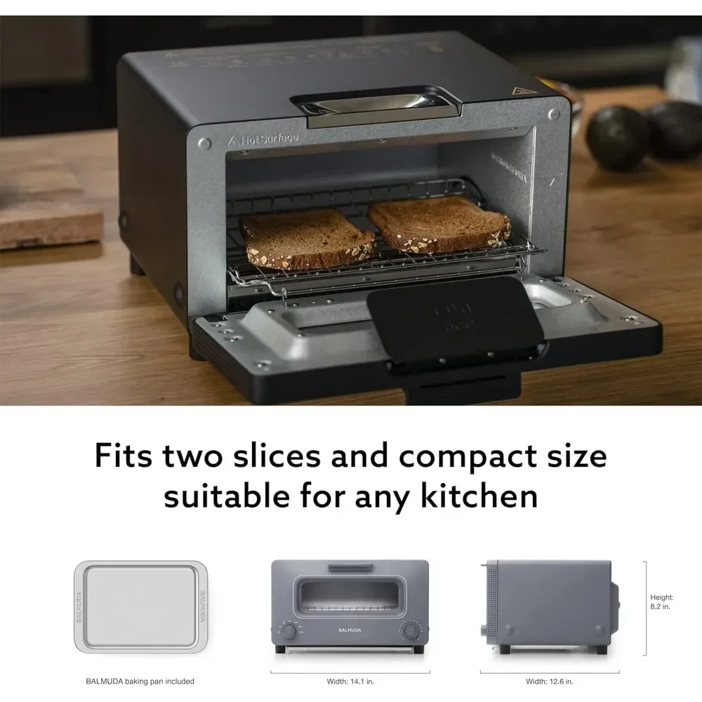 5 Cooking Modes - Sandwich Bread, Artisan Bread, Pizza, Pastry, Oven | Compact Design 6