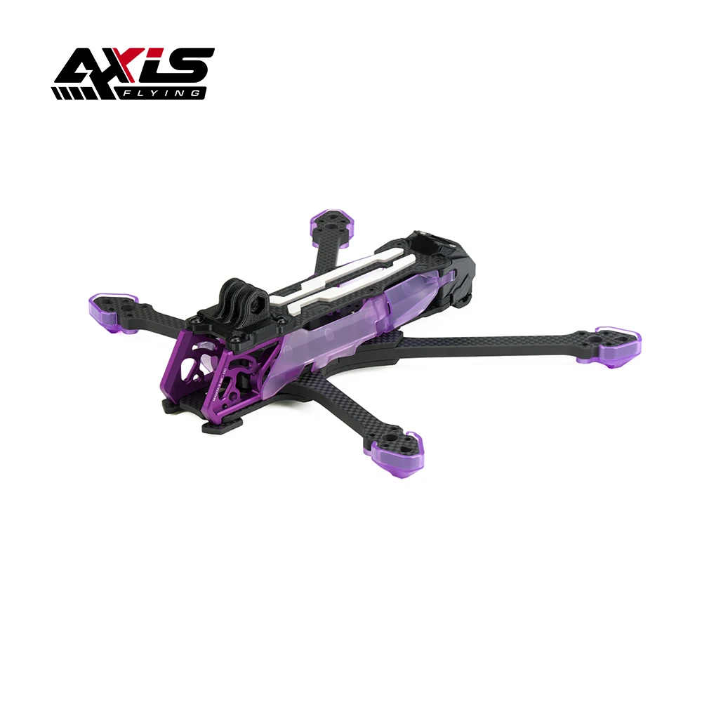 Axisflying Manta 5 SE V2 Squeshed X Or DC Frame and 2pcs Arm Parts for Manta 5 SE FPV Cinematic Drone thumbnail 2
