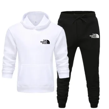 2025 Autumn New print Men's Women Fashion Casual Tracksuits Outdoor Fitness Jogging Hooded Sets Sports Luxury Hoodie+Pants Suit