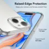 ESR for iPhone 15 Pro Max Protective Case for iPhone 15/14/13 Pro Transparent Back Cover for iPhone 12/11 Clear Case 4