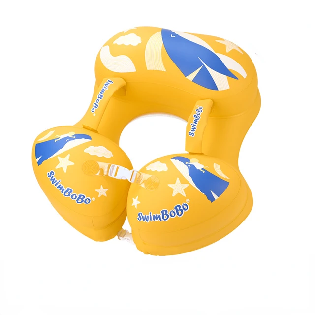 Summer Cute Swimming Circle Props Children Thickened Armpit Circle Baby Lying Down Circle Inflatable Cartoon Equipment Props 6