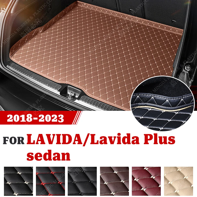 

Коврик для багажника автомобиля для VOLKSWAGEN VW LAVIDA/Lavida Plus sedan 2018-2023 19 20 21 22, пользовательские автомобильные аксессуары, украшение интерьера автомобиля