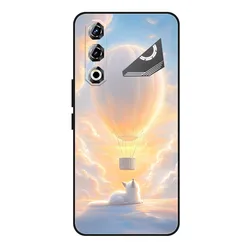 Custodia per telefono in silicone morbido TPU elegante, cover posteriore ammortizzante con bumper
