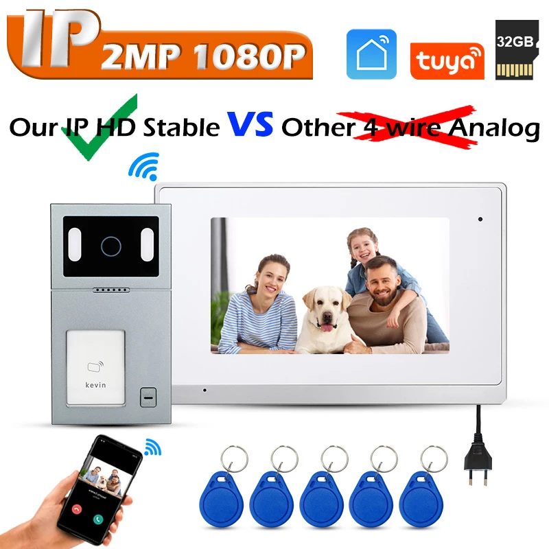 fancy-design-ip-system-7-inch-full-touch-screen-video-door-phone-kit-villa-video-intercom-with-7-inch-indoor-monitor