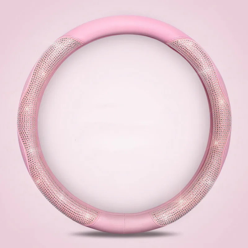 Sparkling Diamond Steering Wheel Cover 6