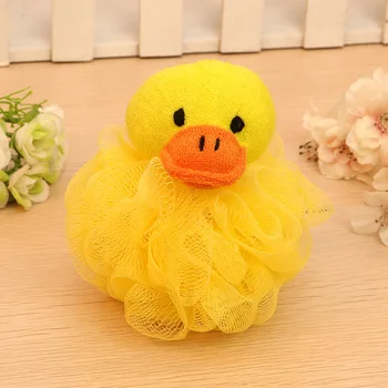 1PCS Animal Sharp Bath Shower Item Child Kid Baby Body Wash Clean Ball Sponge Flower Tool 1