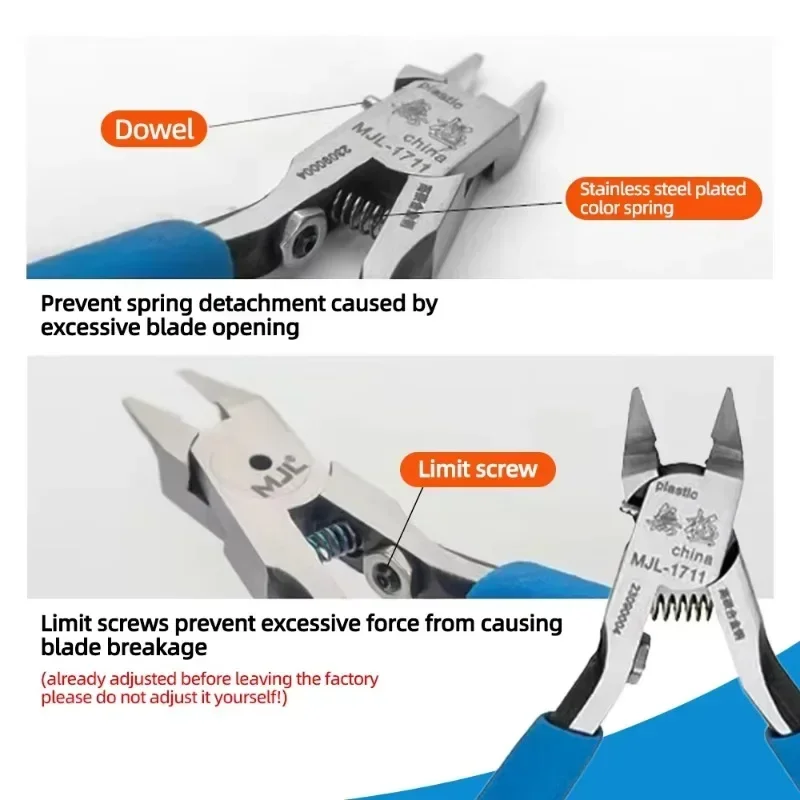 New M-1711 Model Nippers Ultra-Thin Single-Edged Gundam Model