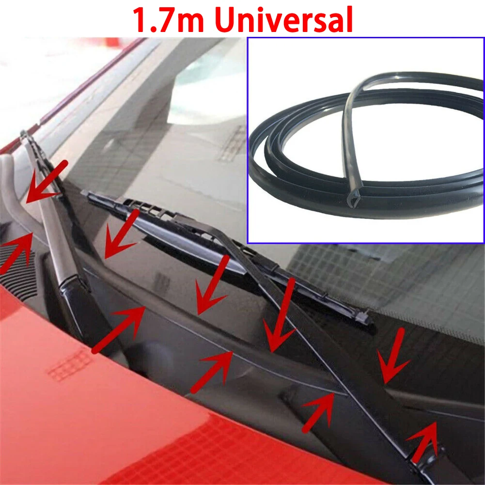

1.7M Car Windshield Adhesive Seal Strip Sealed Weatherstrip Rubber H-Type