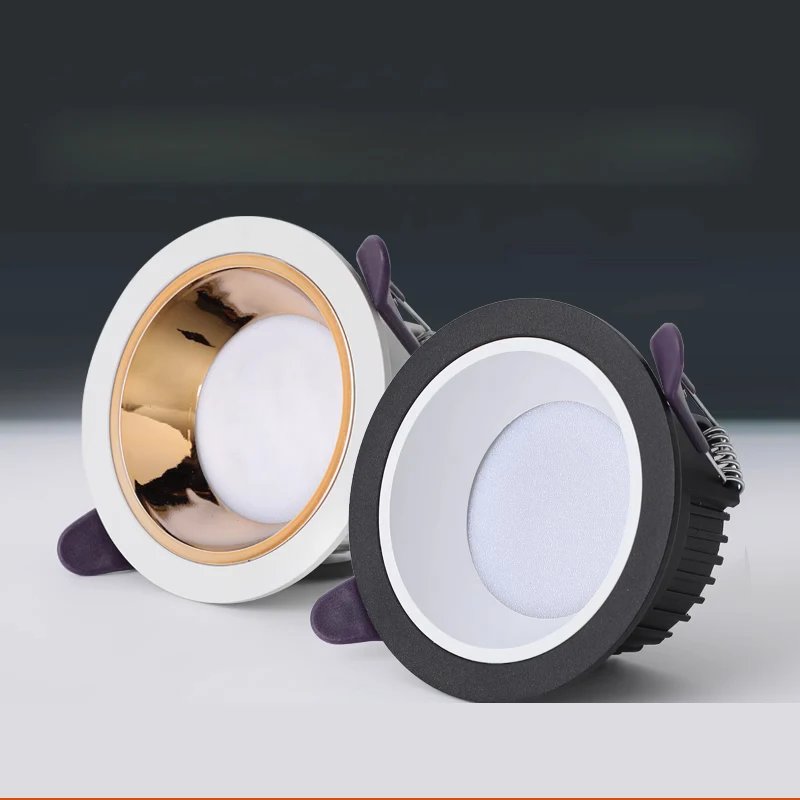 

Super Bright Recessed LED Downlight COB 7W LED Ceiling Spot Light LED Ceiling Lamp AC 110V 220V warm white cold white