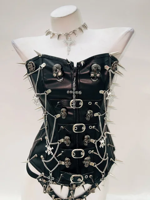Spikey Buckle Corset 5