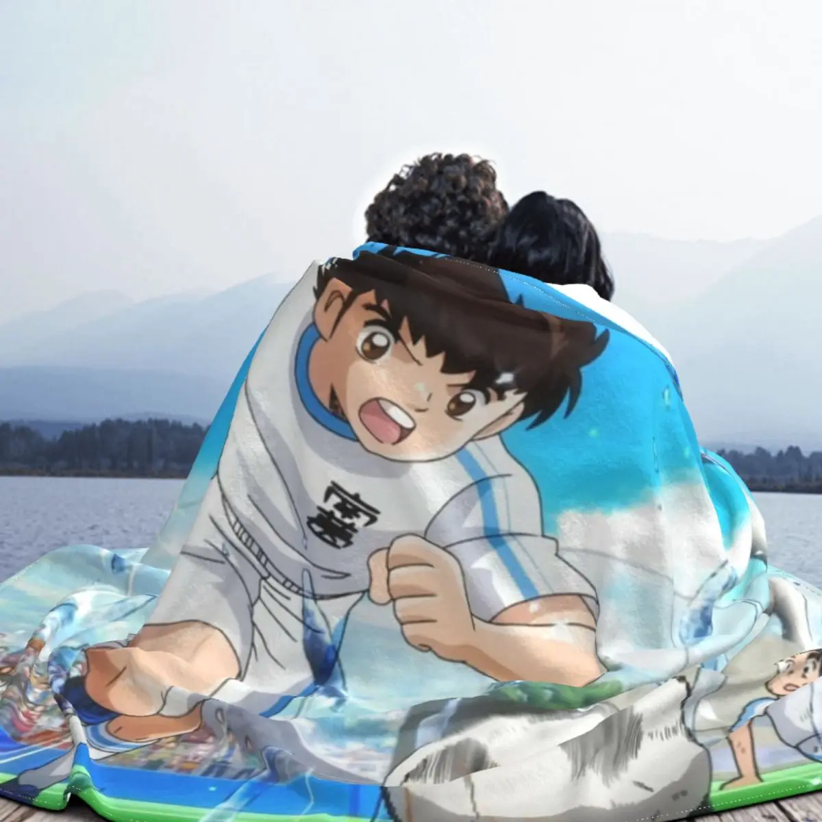 Captain Tsubasa Anime Blanket Cover cartoon football player Flannel Throw Blanket Bed Sofa Personalised Ultra-Soft Bedspreads