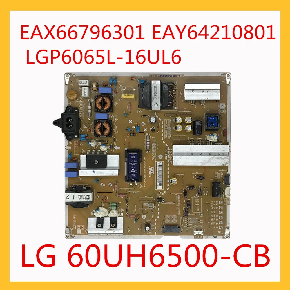 

EAX66796301 EAY64210801, плата поддержки питания для телевизора, LG 60UH65, оригинальный источник питания, аксессуары для панели питания