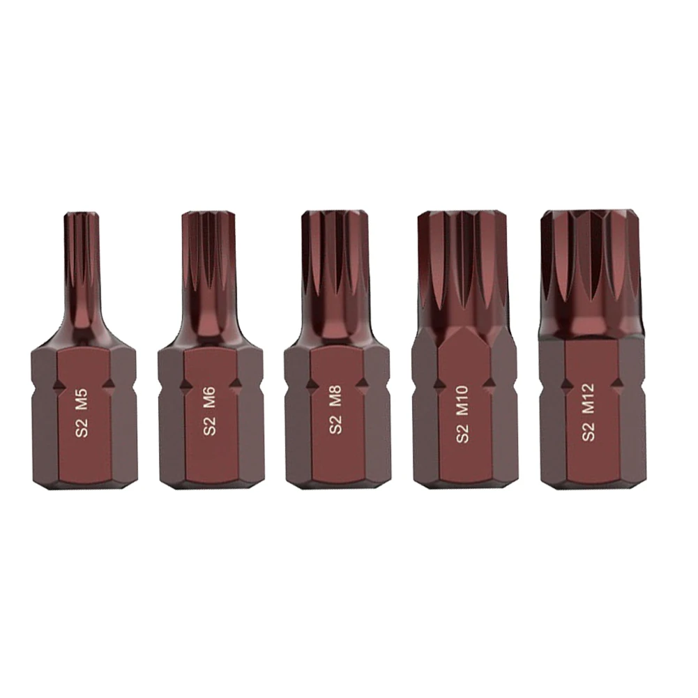 

1pc Screwdriver Bits For Impact Screwdriver M5/M6/M8/M10/for 10mm Hex Shank Magnetic Hand Tools Replacement Accessories