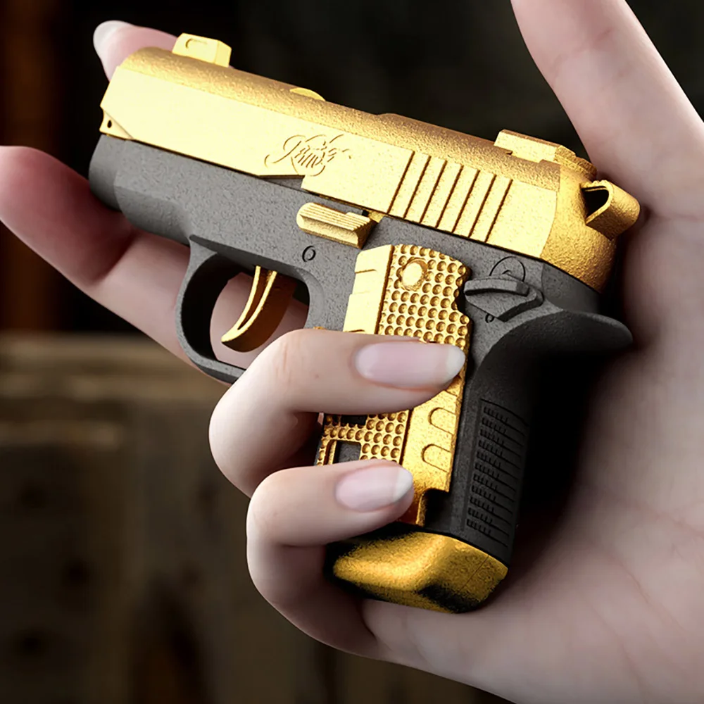 Mini M1911 Blaster Guns Toy Gun For Adults Boys Stress Shot Gun Ejecting Shells Birthday Gift Dropship TikTok 5